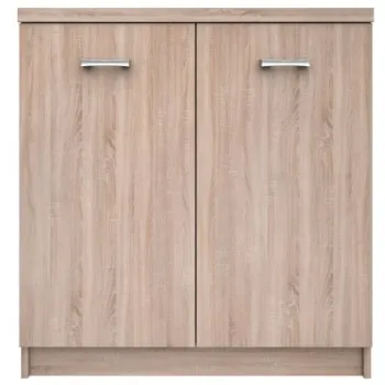 Comoda TOP MIX, 2 usi, stejar sonoma, 80x33x85 cm imagine