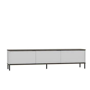Comoda TV IMAJ, alb, 180x35x45,2 cm imagine