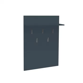Cuier MARA II, de perete, antracit, 70x22x100 cm imagine