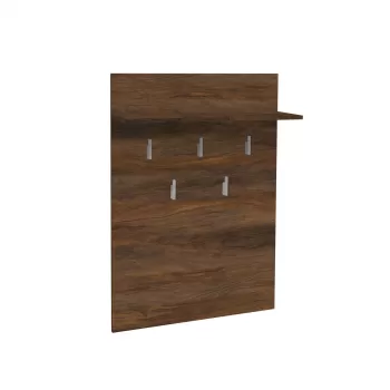 Cuier MARA II, de perete, nuc oregon, 70x22x100 cm imagine