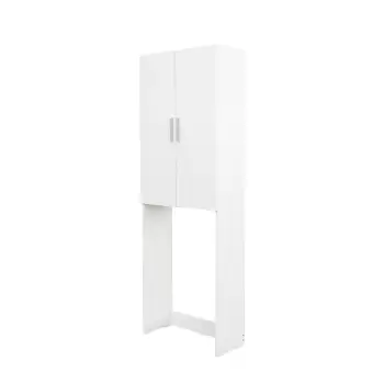 Dulap masina de spalat GRAND, 2 usi, alb, 65x30x190.5 cm imagine