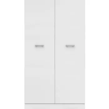 Dulap TOP MIX, 2 usi, 1 sertar, alb, 80x57x183 cm imagine