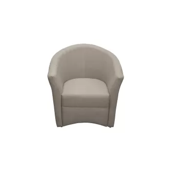 Fotoliu CAFENEA, bej, 73x64x78 cm imagine