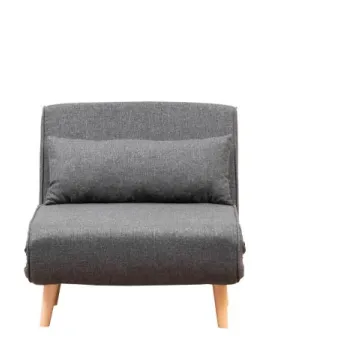 Fotoliu extensibil FOLDE, gri inchis, 80x80x79 cm imagine