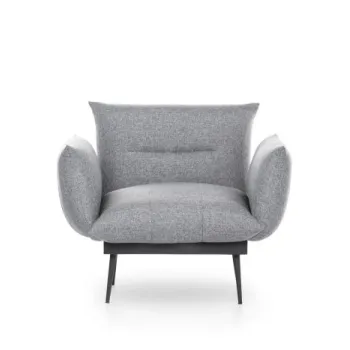 Fotoliu fix JAX, gri, 90x80x95 cm imagine