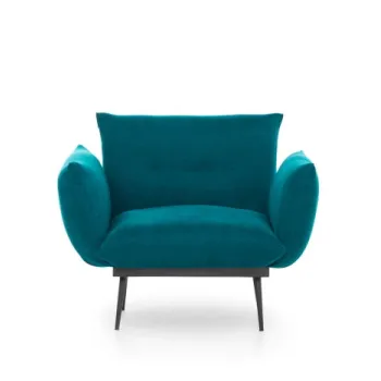 Fotoliu fix JAX, verde petrol, 90x95x80 cm imagine