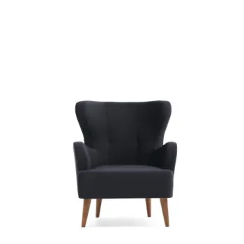 Fotoliu fix KARINA, antracit, 73x80x87 cm imagine