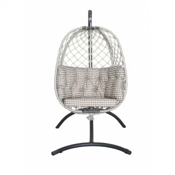 Leagan suspendat PALERMO, maro, 124x118x186 cm imagine