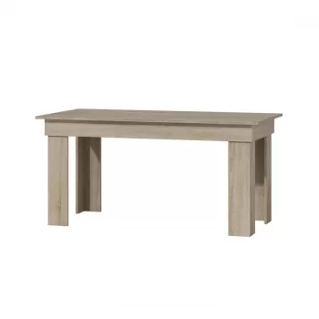 Masa MONTILLA, 8 persoane, sonoma deschis, 160x80x75 cm imagine