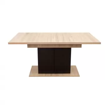 Masa SOFIA, 8 persoane, sonoma, 160x85x75 cm imagine