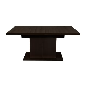 Masa SOFIA, 8 persoane, sonoma inchis, 160x85x75 cm imagine