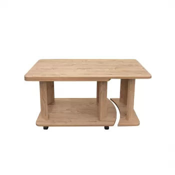 Masuta cafea, cu rotile, sherwood, 95x50x50 cm imagine