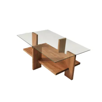Masuta de cafea BABYLON, lemn, 105x60x40 cm imagine