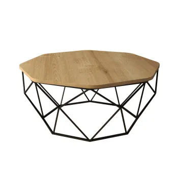Masuta de cafea DIAMOND, stejar, 90x90x38 cm imagine