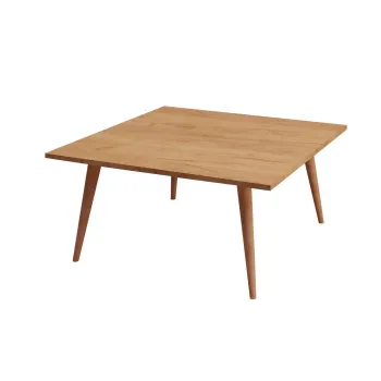 Masuta de cafea LEYMAN, stejar, 80x80x42 cm imagine