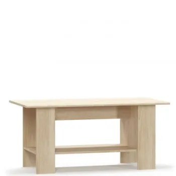 Masuta de cafea TIPS, cu raft, stejar sonoma, 120x59x55,5 cm imagine