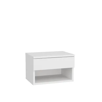 Noptiera JAMOT, suspendata, alb, 44,6x29x31,9 cm imagine