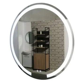 Oglinda cu iluminare LED, functie dezaburire, MD1, diametru 80 cm imagine