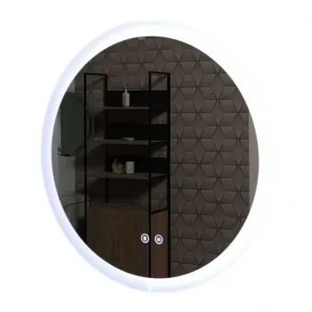 Oglinda cu iluminare LED si functie dezaburire, MD2, diametru 60 cm imagine