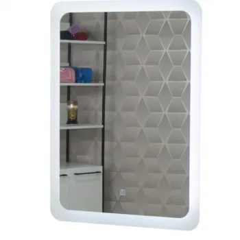 Oglinda cu iluminare LED si intrerupator touch, MD2, 60x80 cm imagine