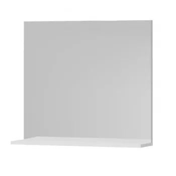 Oglinda cu polita, seria 055, alb, 70x68 cm imagine