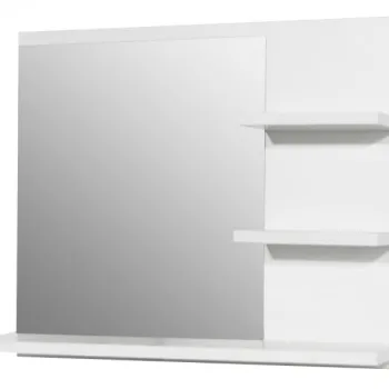 Oglinda cu polite, ECO, alb, 60x50 cm imagine