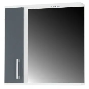 Oglinda PROMO, antracit, 60x60 cm imagine