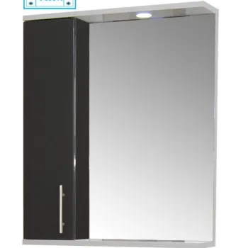 Oglinda seria 020, front MDF, antracit, 60x71 cm imagine