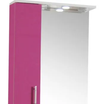 Oglinda seria 020, front MDF, violet, 60x71 cm imagine