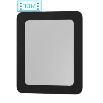 Oglinda seria 080, rama MDF, negru, 60x68 cm imagine