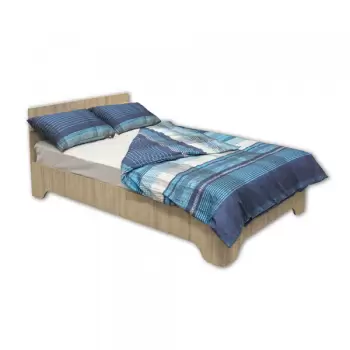 Pat ALMA cu picioare, 120x200 cm, sonoma deschis imagine