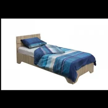 Pat ALMA cu picioare, 90x200 cm, sonoma deschis imagine