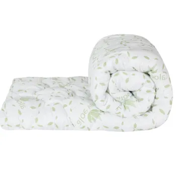 Pilota Aloe Vera 150 210, Somnart, matlasata, umplutura medie-groasa 300 gr mp, pentru primavara - toamna imagine