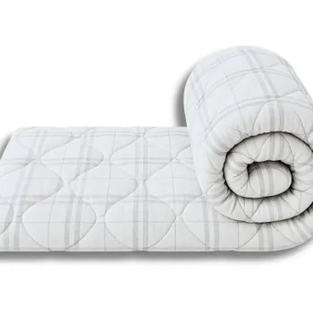 Pilota matlasata Grid Confort Somnart, 200x220 cm, 250 g, microfibra, vara imagine