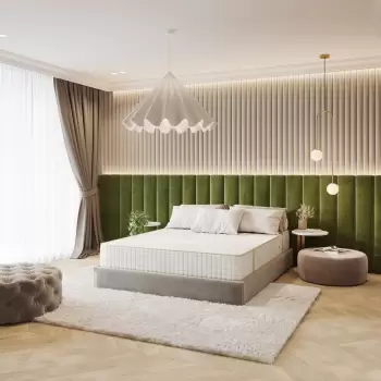 Saltea CLASSIC POCKET cu arcuri, 180x200 cm, H 27 cm, fata vara fata iarna imagine