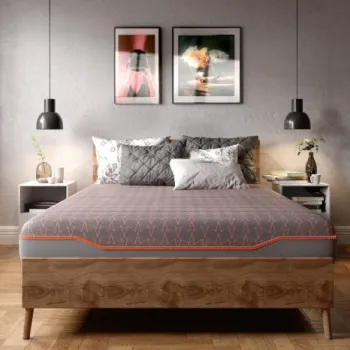 Saltea cu memorie si arcuri individuale SomnArt Supreme Pocket Multilayer 90x200, inaltime 24 cm, husa detasabila, fermitate medie imagine