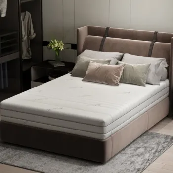 Saltea cu memorie Somnart Memory Tencel 140x200, inaltime 26 cm, 7 zone, aerisiere 3D AirMesh, husa detasabila si lavabila, fermitate medie imagine