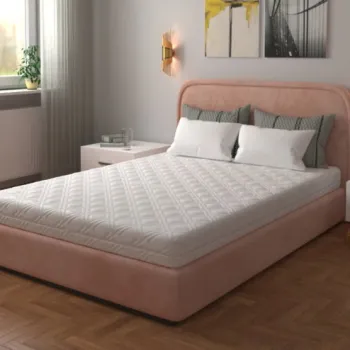 Saltea cu spuma poliuretanica 7 Zone SOMNART 180x200, inaltime 17 cm, ortopedica, husa detasabila cu fermoar, fermitate medie imagine