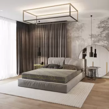 Saltea GREEN SPORT 130x190 cm, H 20 cm, spuma imagine