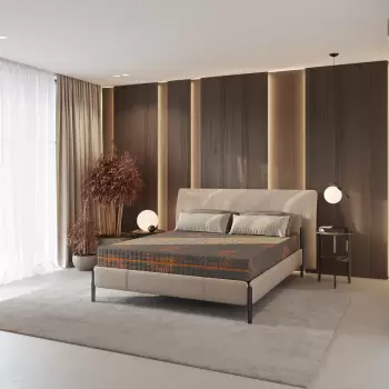 Saltea ORANGE SPORT 160x190 cm, H 20 cm, spuma imagine