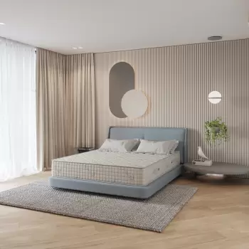 Saltea RELAX POCKET cu arcuri, 90x190 cm, H 26 cm, fata vara fata iarna imagine