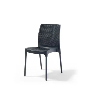 Scaun de gradina SUNNY, model ratan, 56x45x84 cm imagine