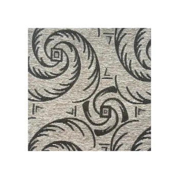 Scaun IZA, cadru wenge + stofa print 04, 45x45x95 cm imagine