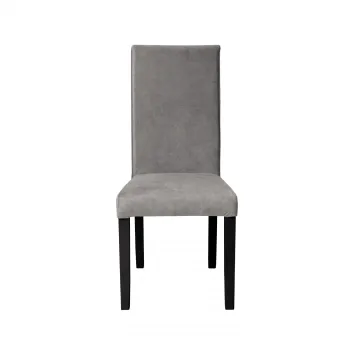 Scaun living TEO, picioare lemn wenge, stofa z cappucinno, 46x60x98 cm imagine