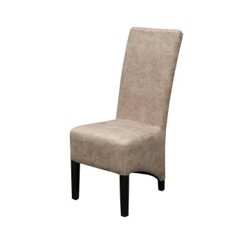 Scaun living VANESSA, stofa, bej, 46x65x107 cm imagine