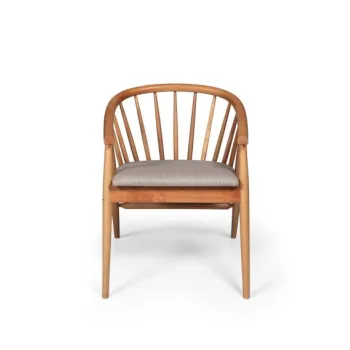 Scaun RIZOMA, natural, 55x47x77 cm imagine