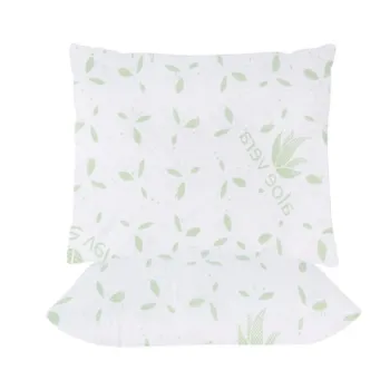 Set 2 Perne 60x60 Somnart Belina Aloe Vera, microfibra, lavabile la masina imagine