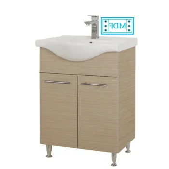 Set Baza front MDF si Lavoar seria 153, 60 cm, fag imagine
