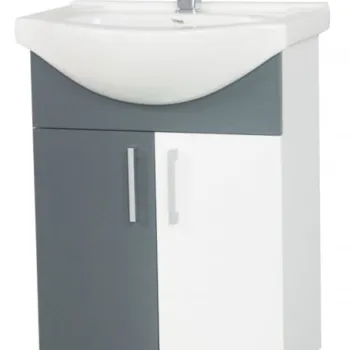 Set Baza si Lavoar seria 001, eco, 55 cm, antracit imagine