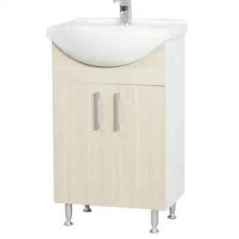 Set Baza si Lavoar seria 001, eco, 55 cm, fag imagine